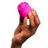 ROMP Rose - vibrator cu unde de aer în formă de trandafir (roz)