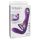 Fantasy For Her - Vibrator G-spot și clitoris cu 4 motoare (mov)
