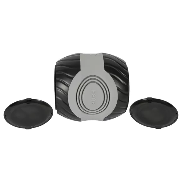 You2Toys - masturbator cu 2 motoare - silicon gri