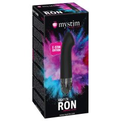   mystim Right on Ron E-Stim - vibrator negru pentru punctul G electrostimulant