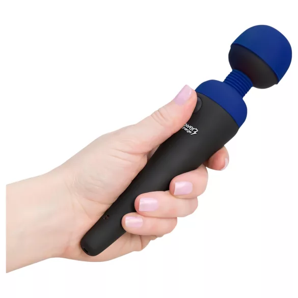 PalmPower recharge - vibrator albastru, reîncărcabil și puternic