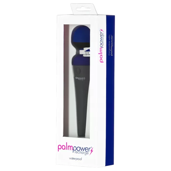 PalmPower recharge - vibrator albastru, reîncărcabil și puternic