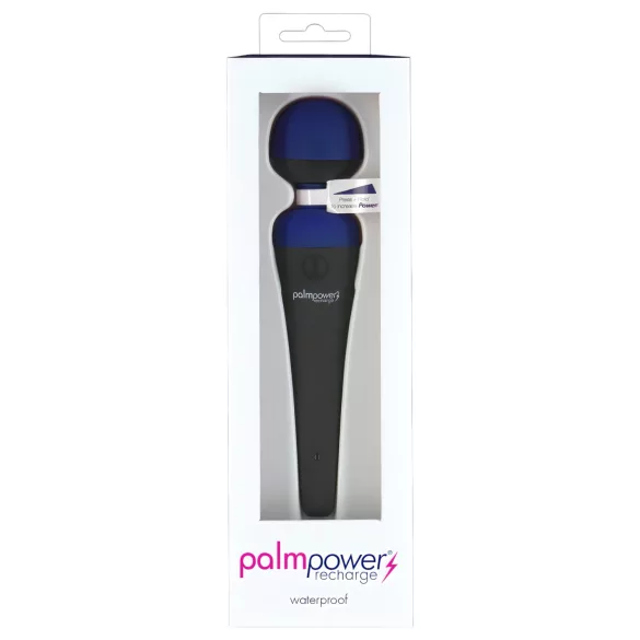 PalmPower recharge - vibrator albastru, reîncărcabil și puternic