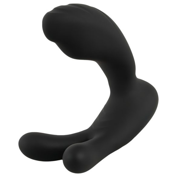 Smile - Vibrator punct G și P - funcție telecomandă - silicon negru