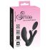 Smile - Vibrator punct G și P - funcție telecomandă - silicon negru