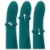 You2Toys - Vibrator tip iepuraș cu inel - rezistent - turcoaz