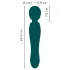 You2Toys Grande - vibrator masaj reîncărcabil - verde