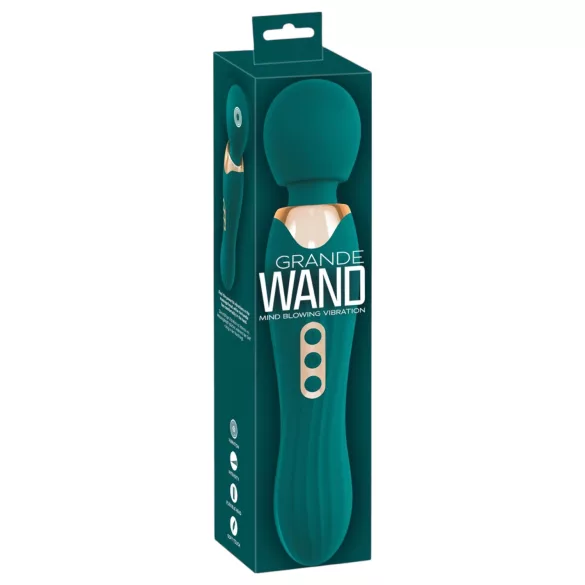 You2Toys Grande - vibrator masaj reîncărcabil - verde