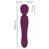 You2Toys Grande - vibrator masaj reîncărcabil - roșu