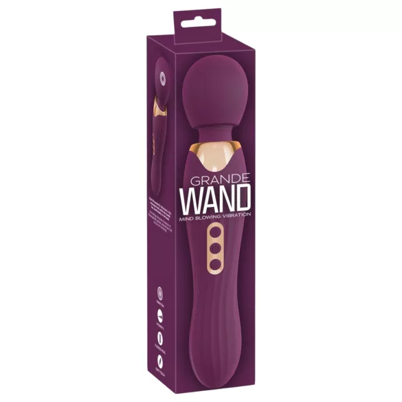 You2Toys Grande - vibrator masaj reîncărcabil - roșu