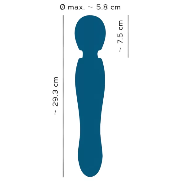 You2Toys Grande - vibrator masaj reîncărcabil - albastru