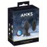 ANOS - dop anal vibrator, luminos (negru)