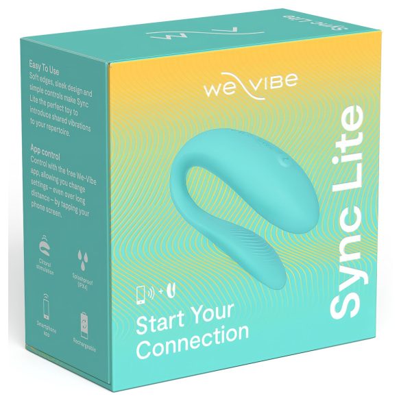 We-Vibe Sync Lite - vibrator inteligent pentru cupluri (verde)