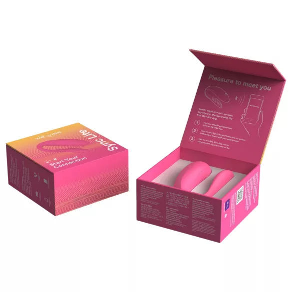 We-Vibe Sync Lite - vibrator pentru cuplu control wireless - roz