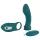 Couples Choice - vibrator 3 în 1 pentru cupluri - multifuncțional turcoaz