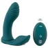 Couples Choice - vibrator 3 în 1 pentru cupluri - multifuncțional turcoaz