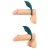 Couples Choice - vibrator 3 în 1 pentru cupluri - multifuncțional turcoaz