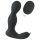 Rebel - Vibrator prostată 2in1 cu telecomandă (negru)