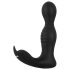 Rebel - Vibrator prostată 2in1 cu telecomandă (negru)