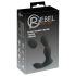 Rebel - Vibrator prostată 2in1 cu telecomandă (negru)
