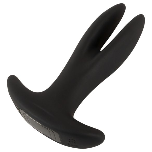 ANOS - vibrator anal cu două capete (negru)