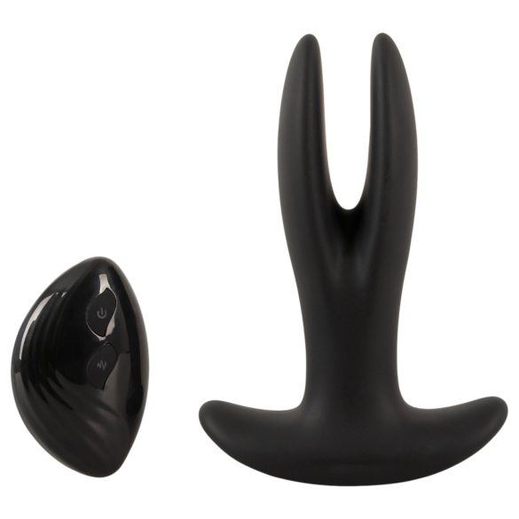 ANOS - vibrator anal cu două capete (negru)