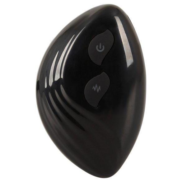 ANOS - vibrator anal cu două capete (negru)