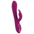 Javida - vibrator rotativ 3 în 1 cu mărgele (mov)
