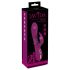 Javida - Vibrator 3în1 cu perle rotative (mov)