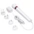Le Wand Petite Plug-In - vibrator masaj rețea - alb