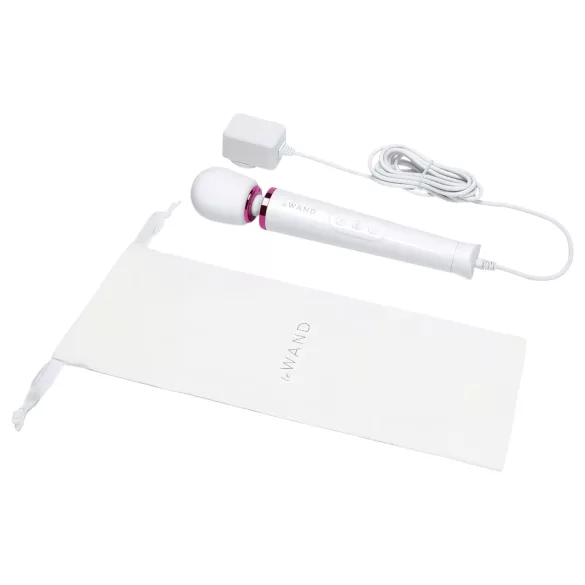 Le Wand Petite Plug-In - vibrator masaj rețea - alb