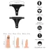 You2Toys - dildo strap-on set - culoare natur