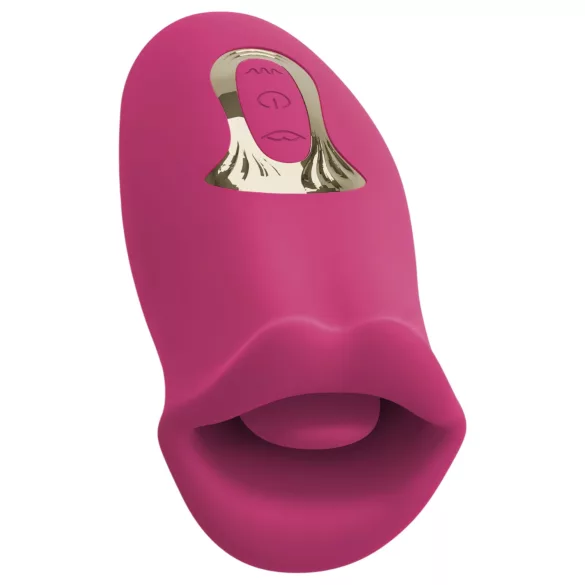 You2Toys - vibrator clitoridian cu limbă (roz)