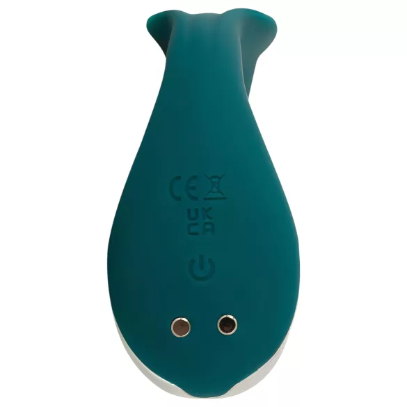 Couples Choice - Vibrator de purtat fără mâini - turcoaz