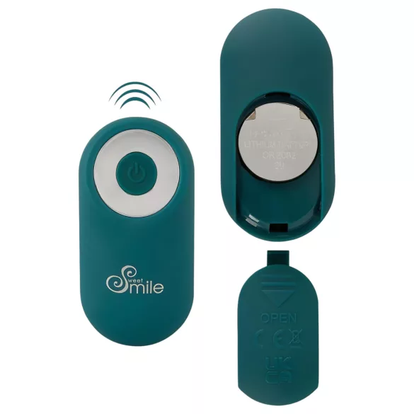 Couples Choice - Vibrator de purtat fără mâini - turcoaz
