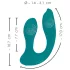 Couples Choice - Vibrator de purtat fără mâini - turcoaz