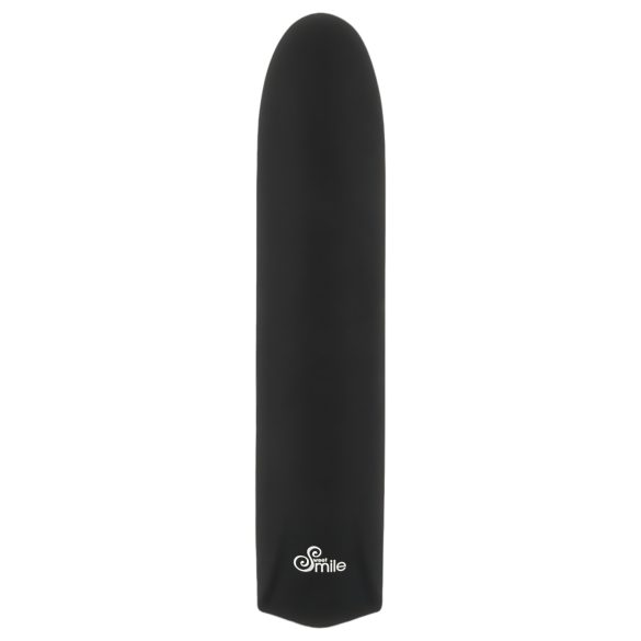 Smile - mini vibrator reîncărcabil, rezistent la apă - negru