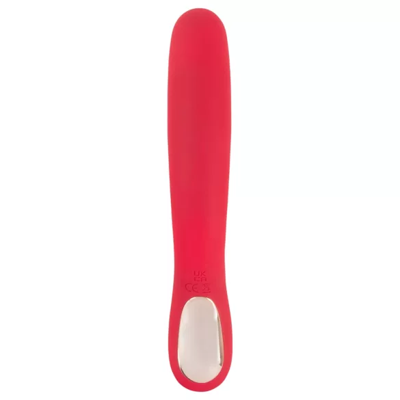 Smile Thumping Rabbit - vibrator cu 3 motoare - reîncărcabil - roșu