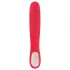 Smile Thumping Rabbit - vibrator cu 3 motoare - reîncărcabil - roșu