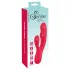 Smile Thumping Rabbit - vibrator cu 3 motoare - reîncărcabil - roșu