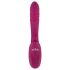 Javida Licking & Thrusting - vibrator cu limbă și impulsuri (mov)