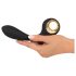 Eternal - vibrator flexibil pentru punctul G (negru)
