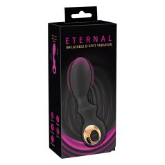 Eternal - vibrator pentru punctul G umflabil (negru)