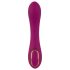 Javida - Vibrator violet cu 2 puncte de pompare
