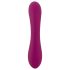 Javida - Vibrator violet cu 2 puncte de pompare
