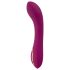 Javida - Vibrator violet cu 2 puncte de pompare