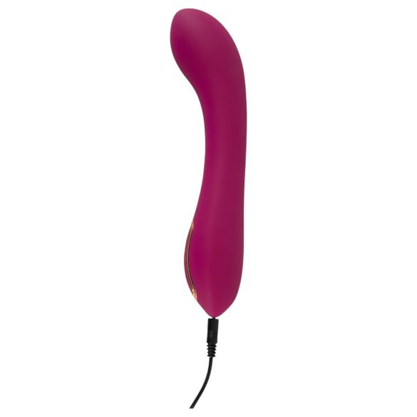 Javida - vibrator dual cu pompare - silicon mov