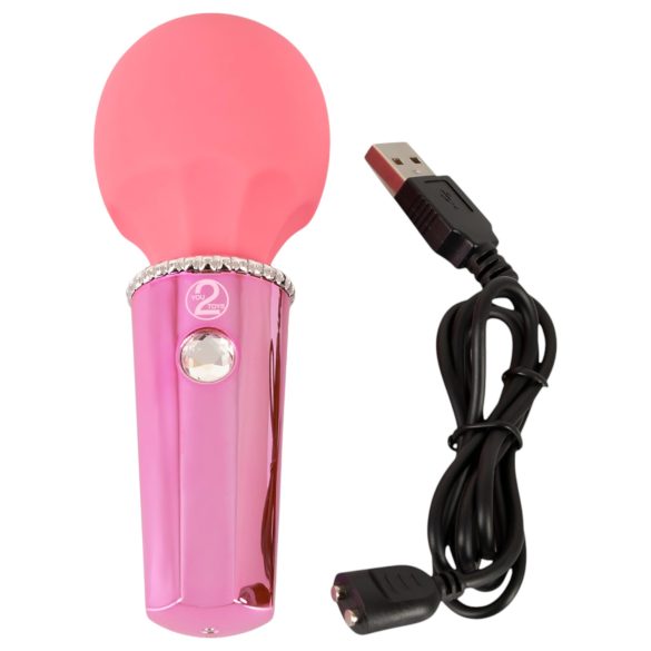 You2Toys Mini Wand - mini vibrator reîncărcabil roz