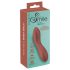 Smile - mini vibrator flexibil pentru punctul G (bronz)