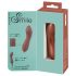 Smile - mini vibrator flexibil pentru punctul G (bronz)